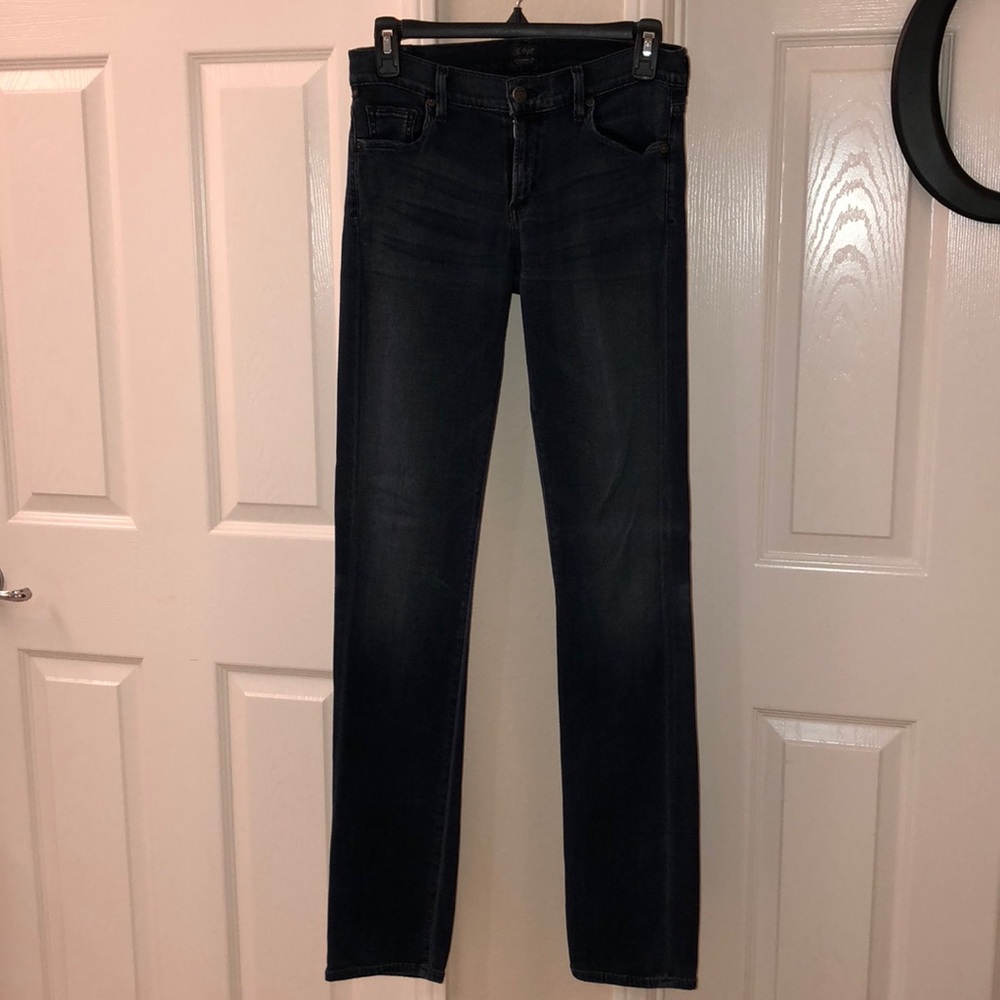 Citizens of Humanity Low-Rise Straight Leg Jeans